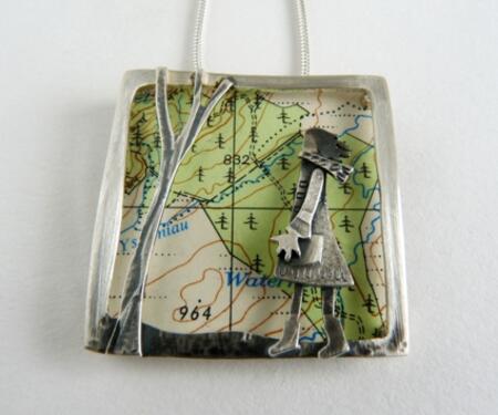 Woodland waterfalls pendant £215