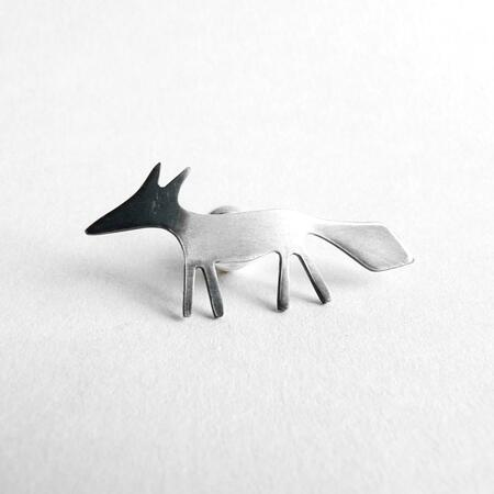 silver fox pin £56