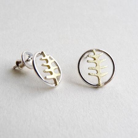 fern earrings £64