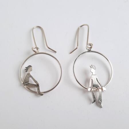 Family bubble earrings £120