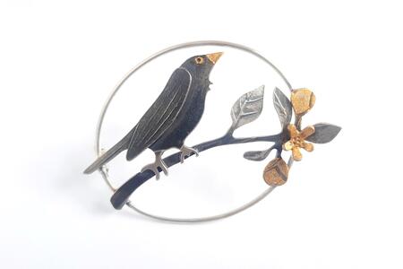 Blackbird brooch £195