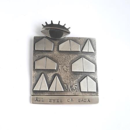 All Eyes on Gaza brooch