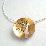 Reaching for the rushing wind pendant £160