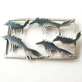 pack of wolves brooch £190