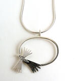 small oval sunbird pendant £90