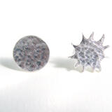 tiny sun and moon studs £48
