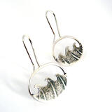 oval wave earrings £64