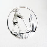 Raking brooch £210