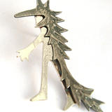 Wild thing-Wolf lapel pin £70