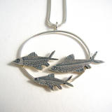 3 minnow pendant £100