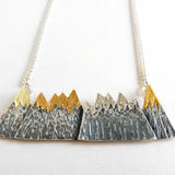 Mountain range necklace £164