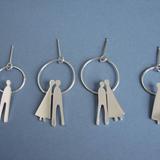 people hoop earrings