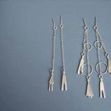 people dangle earrings