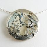 Dog walk on the saltings pendant £220