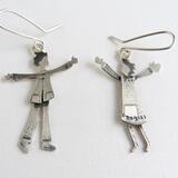 Greeting people earrings £136