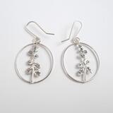 Hollyhock earrings £100