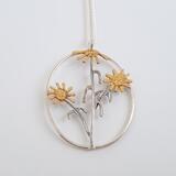 Sunflower pendant £130