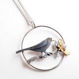 Small blackbird pendant £184