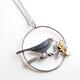 Small blackbird pendant…