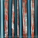 In the shadows of trees