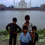 back of Taj Mahal
