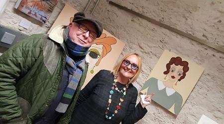 Rosie with Stephen Barrett