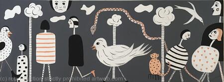 SOLD The Birds Came Too