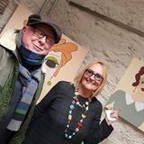 Rosie with Stephen Barrett