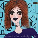 SOLD Goth Girl Three