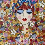 SOLD Summer Garden Girl