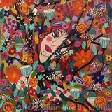 SOLD Autumn Flower Girl