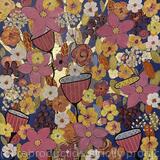 Abstract Meadow of Flowers