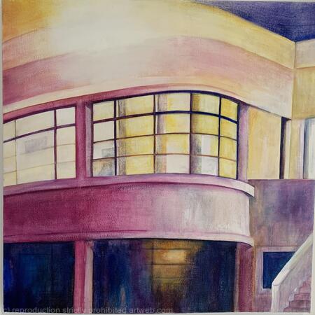 Floodlit Shoreham Airport