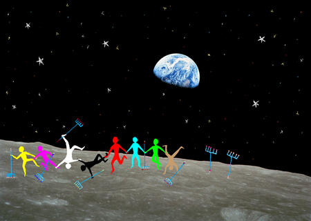 The Moonrakers #2 (study #19 for Mundos)