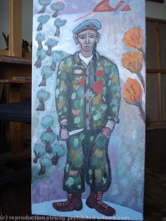 Daughter in Olive Groves