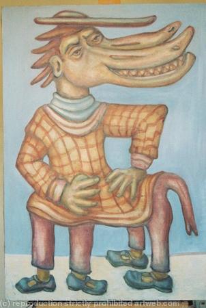 the alligator from egypt is a friend (in memory of Sacha Rabinovich)