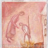 woman in fire helped