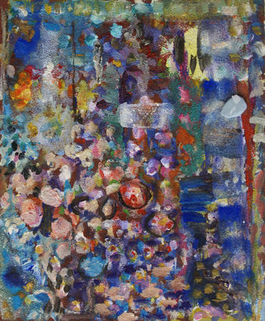 Crowded May Garden (study)