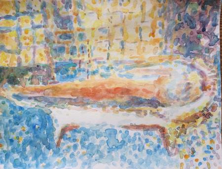 Nude in the Bath 1936 - My Version 
