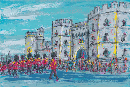 CHANGING OF THE GUARD (WINDSOR CASTLE)