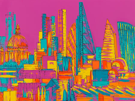 CITY IN PINK