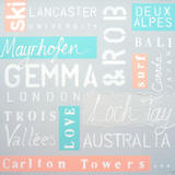 SPECIAL WORDS - PERSONALISED WEDDING COLOURS