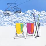 GONE SKIING (SQUARE)