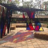 Weaving Pavilion @ Art on Farm 2013, Jim Thompson Farm, Nakhon Ratchasima, Thailand  