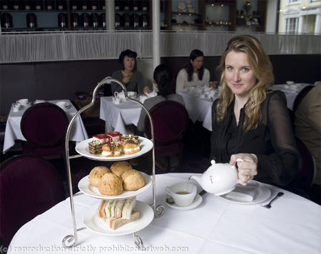 Tara Calcroft, proprietor of The Tea Palace, Times Travel, published April 08