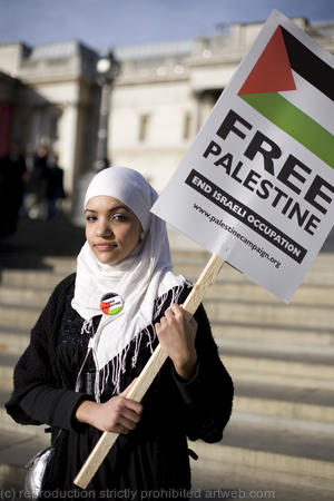 Radeya Saud, age 15, peaceful protestor