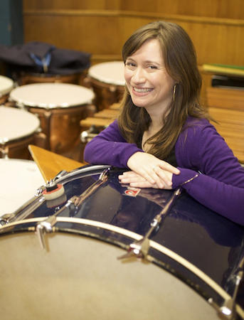 Ellara Wakely who works for the BBC Proms Orchestra. Photographed for the BBC