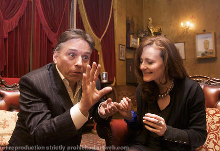 Simon Drake, magician for the Sunday Express