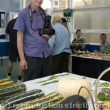Martin Parr, photographer photographed for Times Travel