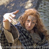 Character of Boudicca, photographed for the TV series 'Horrible Histories'